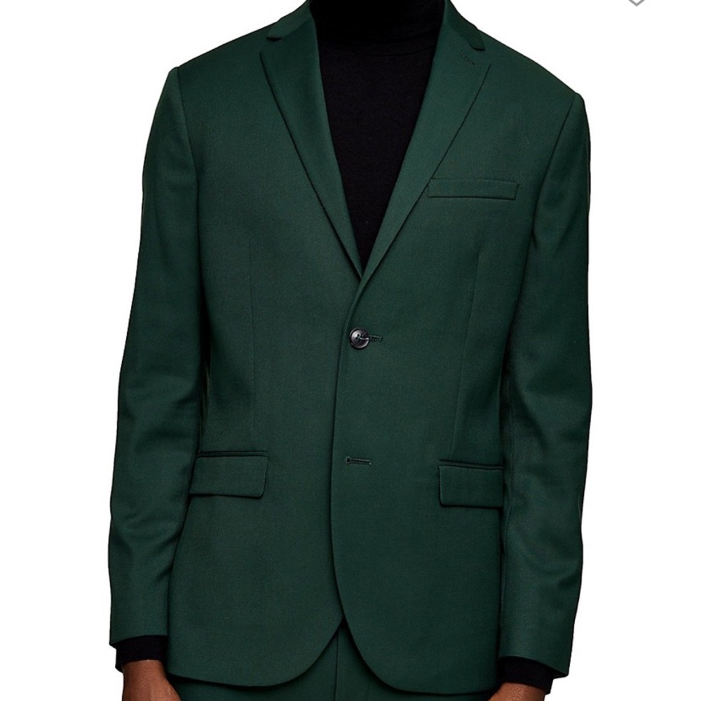 Green Men’s Topman Suit